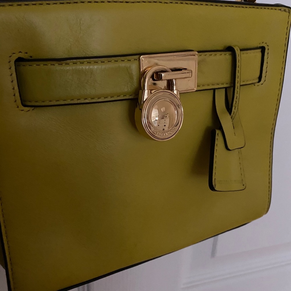MK leather crossbody